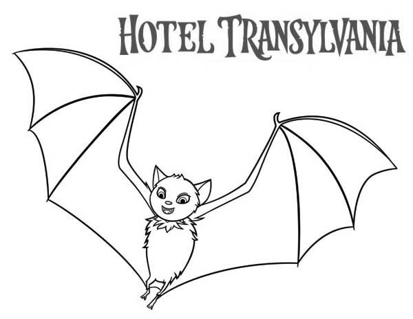 600x464 Hotel Transylvania Coloring Pages