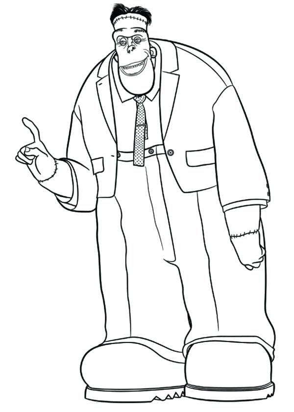 600x840 Big And Tall Hotel Coloring Pages Bulk Free Coloring Frankenstein