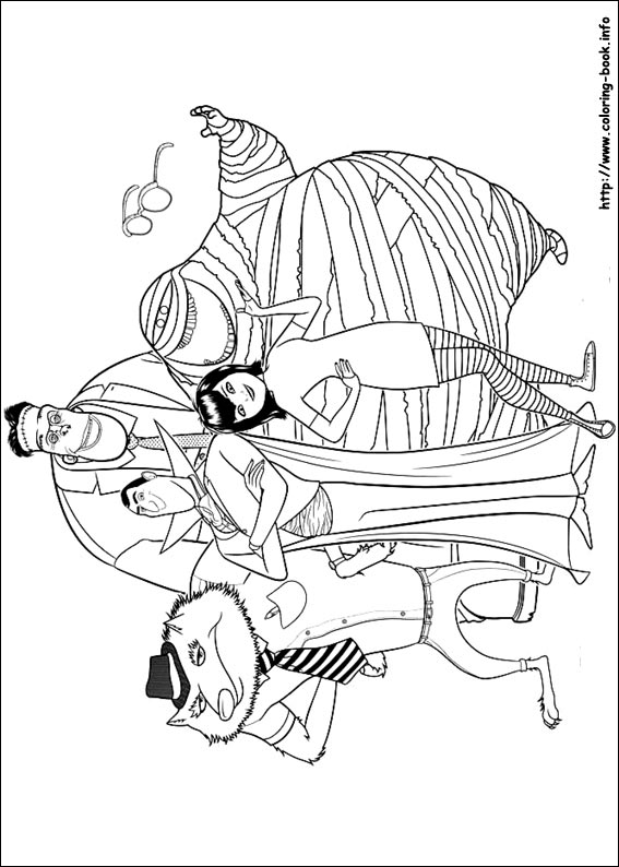 567x794 Hotel Transylvania Coloring Picture Coloring Pages