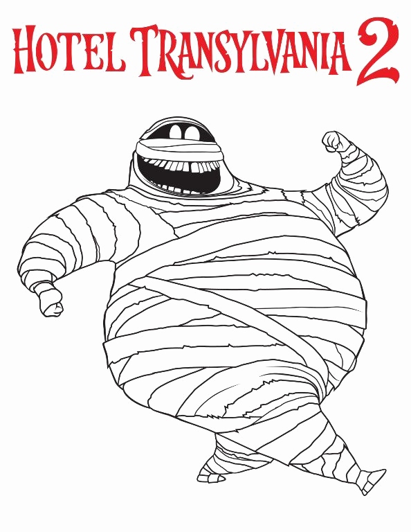594x768 Hotel Transylvania 2 Coloring Pages Dennis Photos Kids N Fun