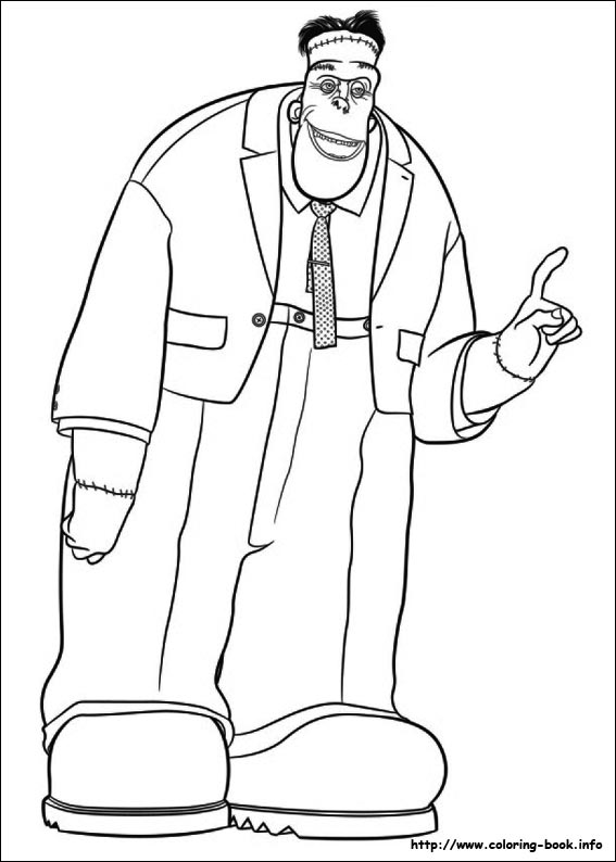 567x794 Hotel Transylvania Coloring Picture Coloring Fun For All Ages