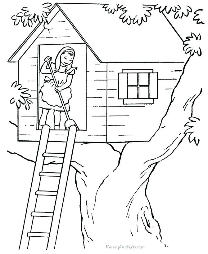 House Coloring Pages Printable