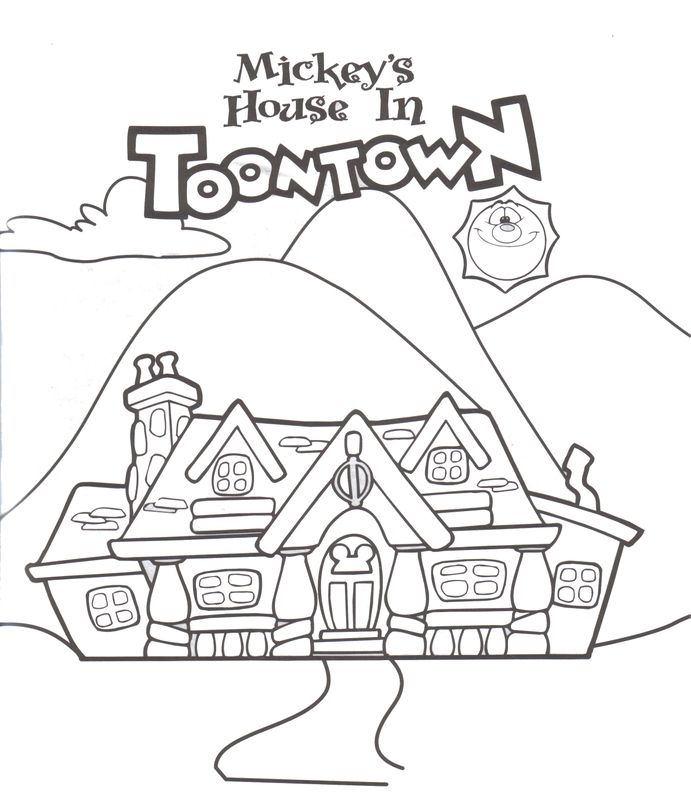 691x800 Mickey's House