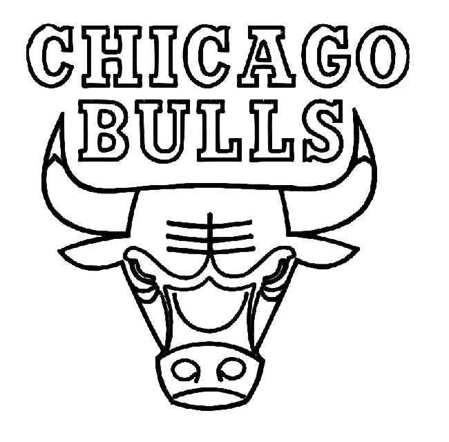 650x640 Chicago Bulls Coloring Page Coloring Pages
