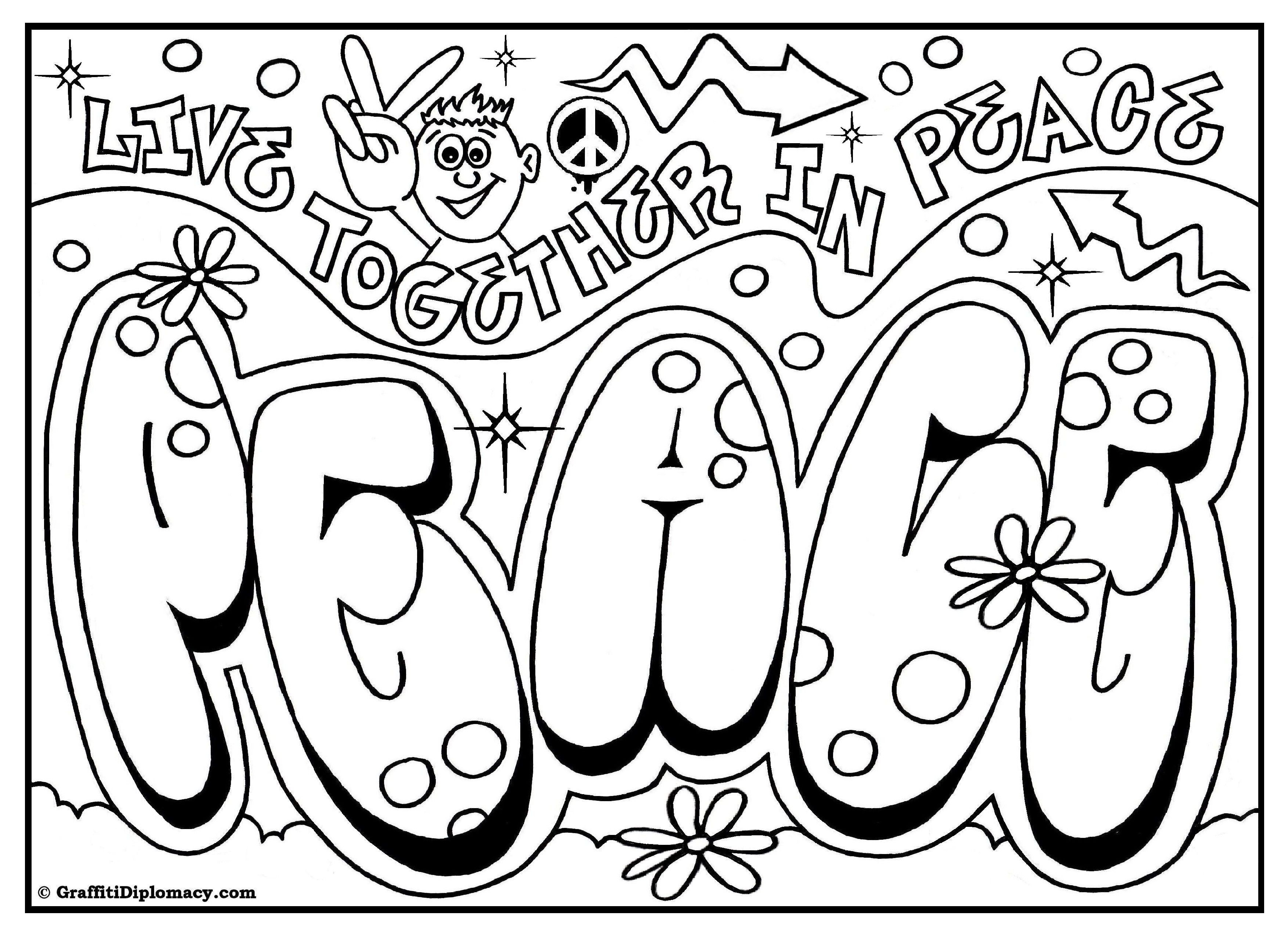 3508x2552 Create Name Coloring Pages To Print