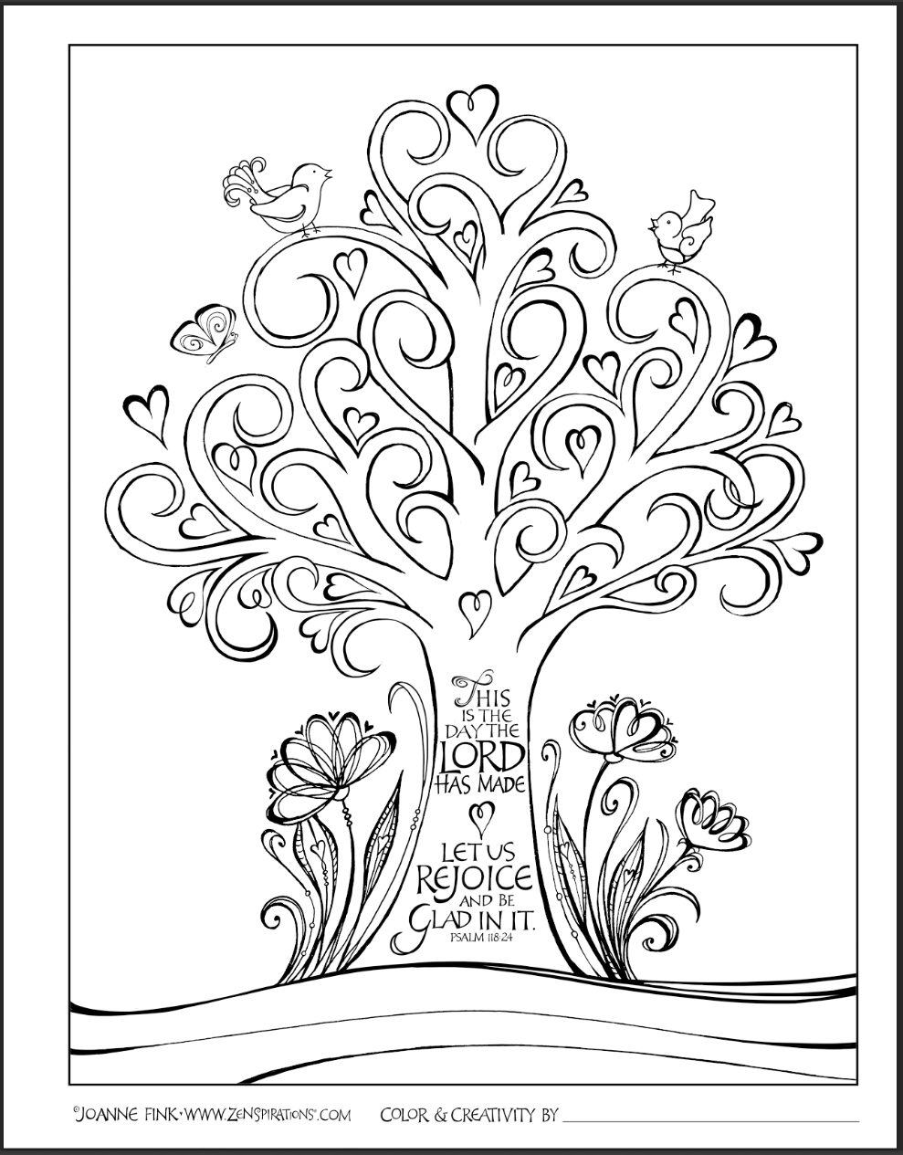 989x1265 Free Downloadable Create, Color, Pattern, Play Scripture Pages