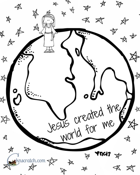 480x600 Create In Me A Clean Heart Coloring Page Behold Your Little Ones