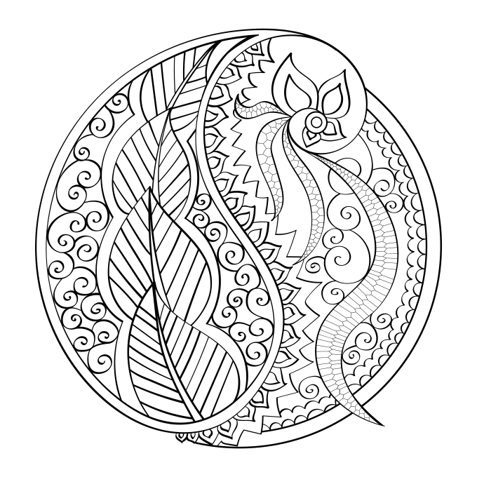 680x680 Make Adult Coloring Page Drawings And Patterns For U Mandala