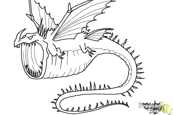 How To Train A Dragon Coloring Pages