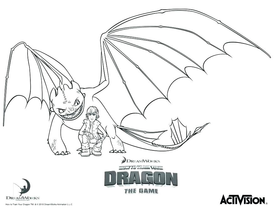 878x678 Coloring Pages How To Train Your Dragon 2 Toothless Pictures