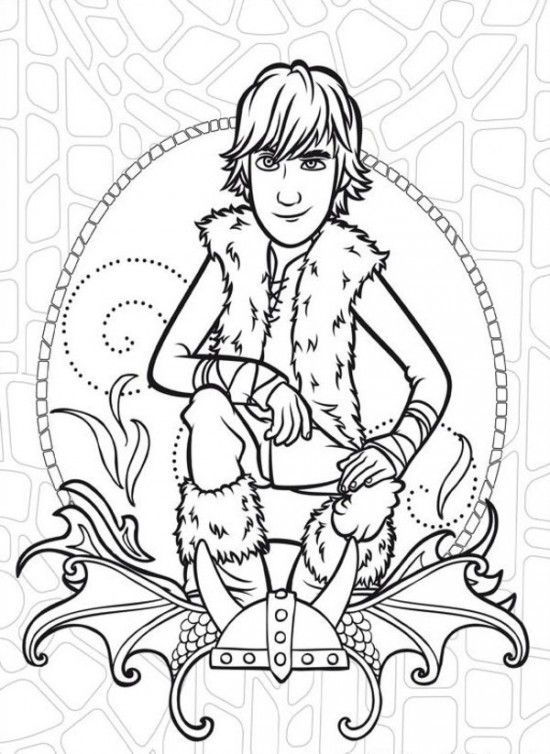 How To Train Your Dragon Coloring Pages