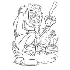 230x230 Top 25 Free Printable Monkey Coloring Pages For Kids