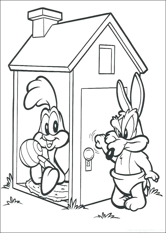 571x800 Coyote Coloring Pages Coyote Coloring Page Printable Baby Tunes