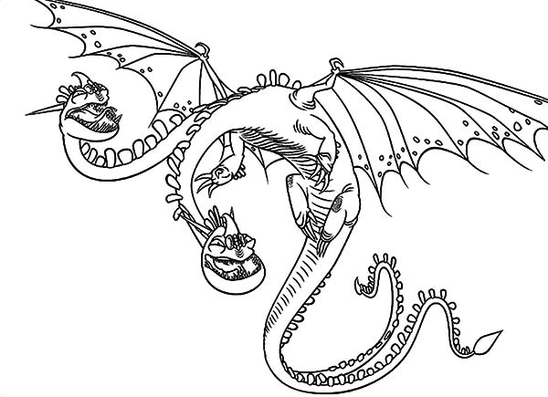 600x435 Hideous Zippleback Coloring Pages