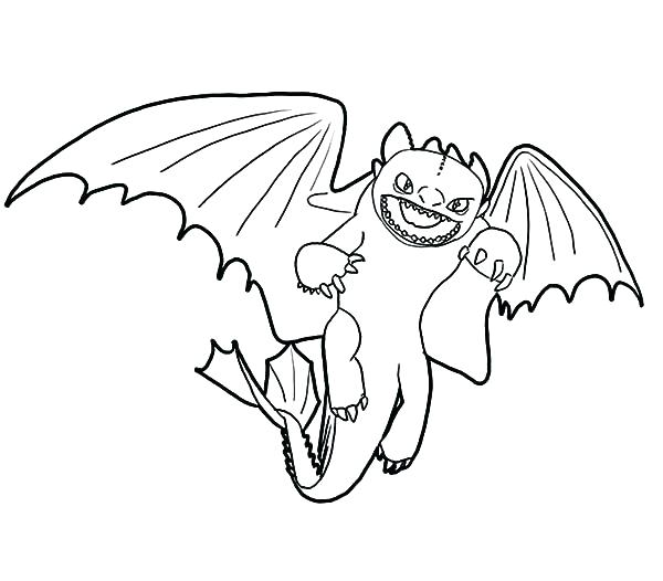 600x526 Night Fury Coloring Page How Train Your Dragon Coloring Pages How