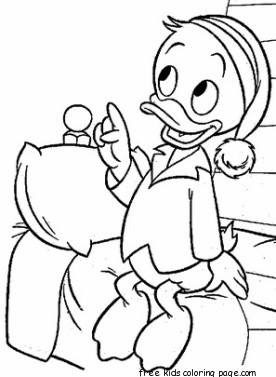 276x377 Donald Duck And Nephews Huey Dewey Louie Coloring Pagesfree