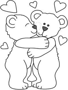 236x313 Bear Hug Coloring Pages
