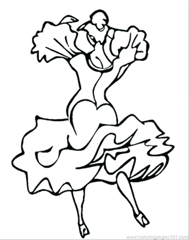 650x827 Dancer Coloring Pages Printable Ballet Coloring Page Dancer Hula