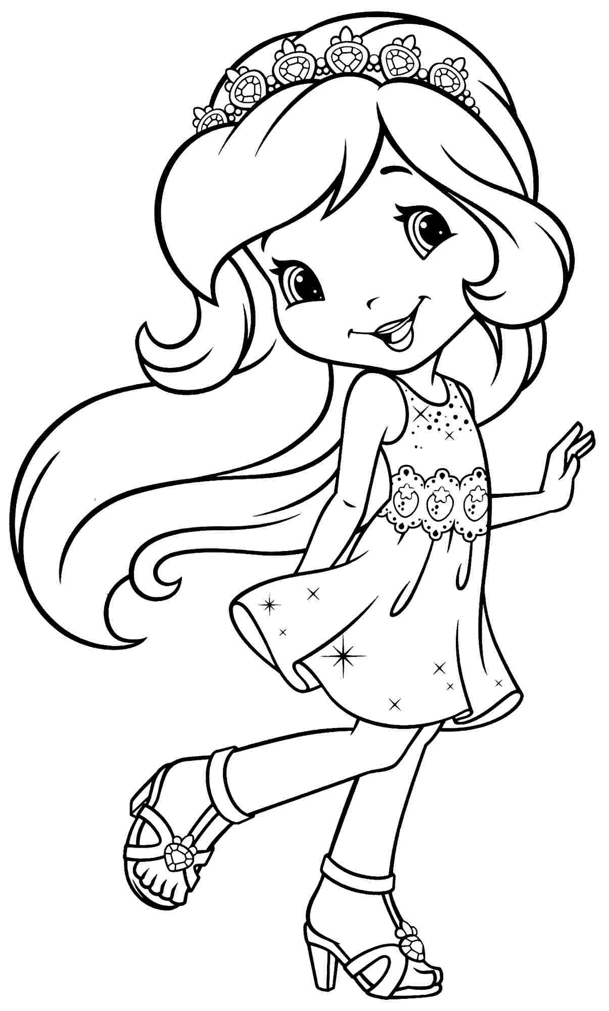 1205x2000 Energy Hula Girl Coloring Page Drawing At Getdrawings Com Free
