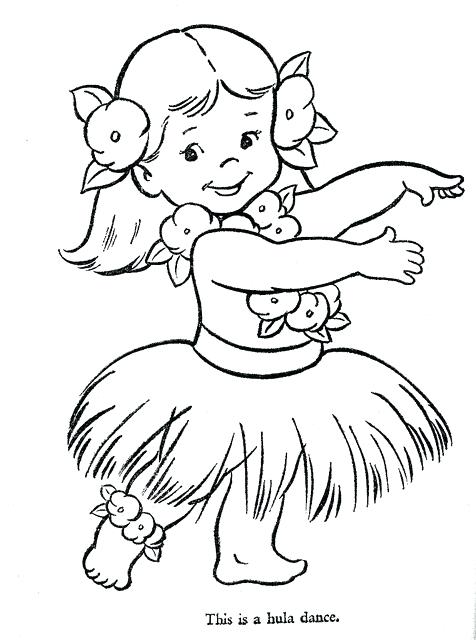 476x640 Luau Coloring Pages Hula Girl Coloring Page Com In Inspirations 7