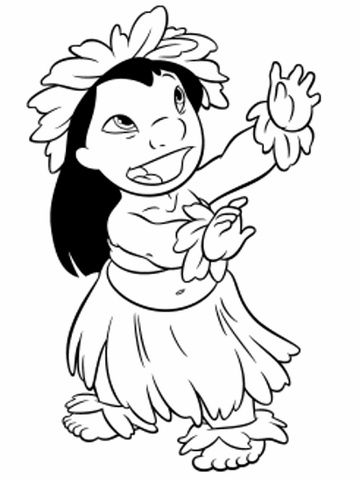 360x480 Lilo Hula Girl Party Ideas Hula Girl, Hula And Stitch
