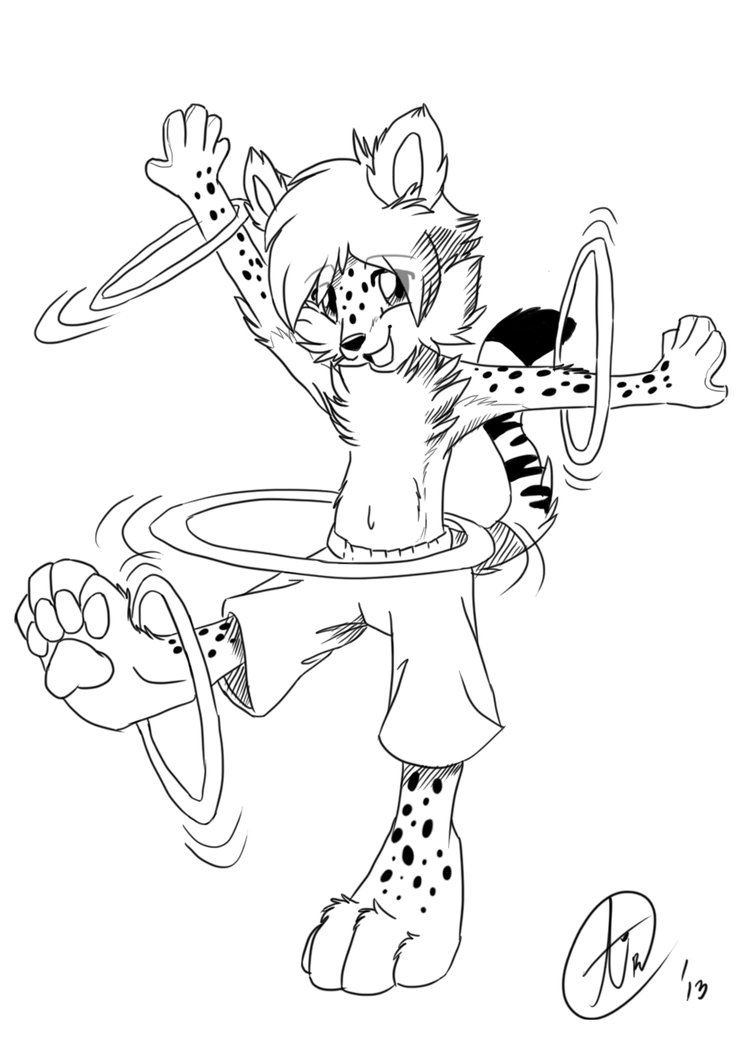 756x1057 Hula Hoop Coloring Pages