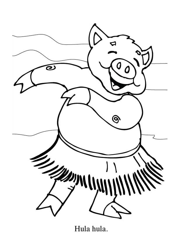 600x825 Hula Hoop Coloring Pages Lovely Hula Coloring Pages