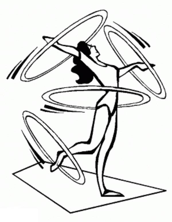 600x774 Hula Hoop Coloring Sheets