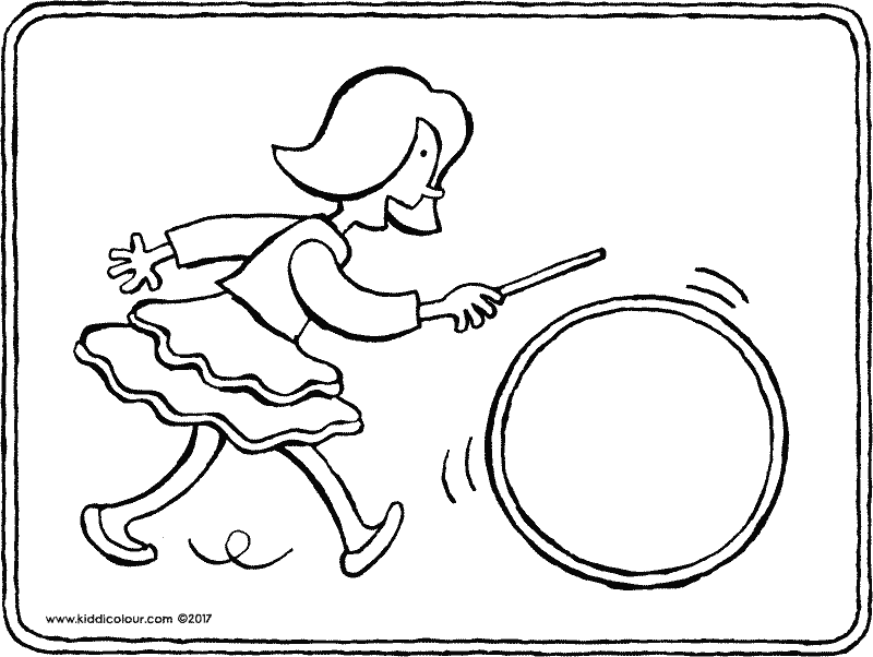 800x602 Girl Colouring Pages