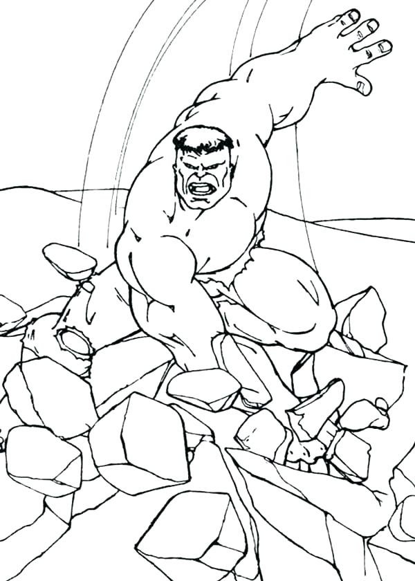 600x840 Hulk Smash Coloring Pages Coloring Pages Of Hulk Hulk Smash