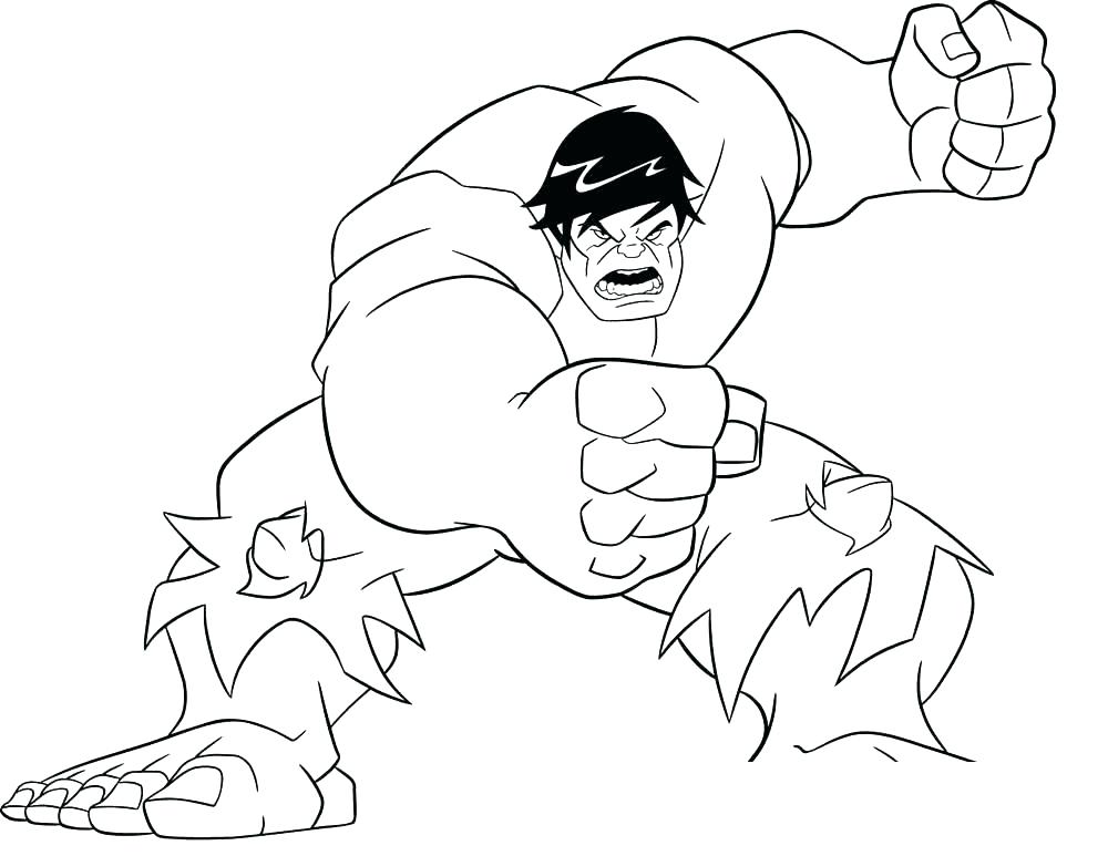 1000x773 Hulkbuster Colouring Pictures Printable Coloring Hulk Smash