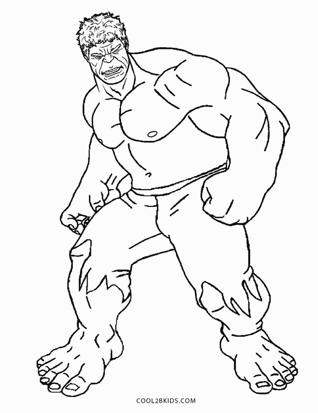 618x803 Free Printable Hulk Coloring Pages For Kids Cool2bkids