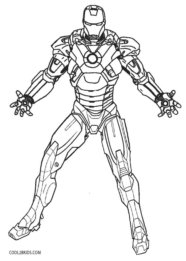 604x850 Free Printable Iron Man Coloring Pages For Kids Cool2bkids