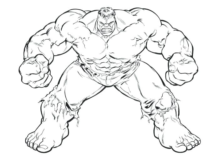 700x500 Hulk Color Page Beautiful Hulk Coloring Page For Your Online