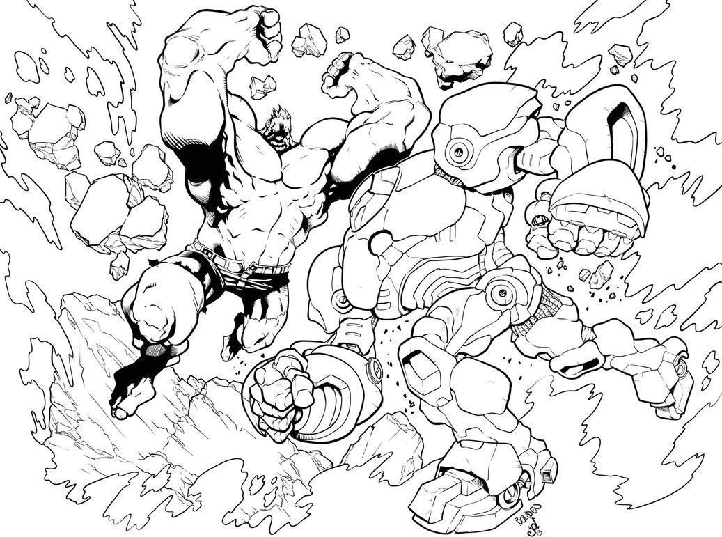 1037x771 Avengers Hulkbuster Coloring Pages Coloring Sheets