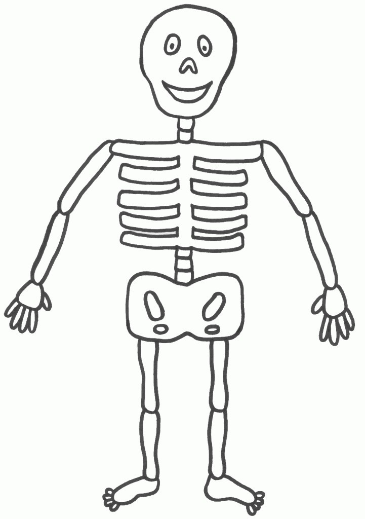 721x1024 Free Human Body Coloring Pages