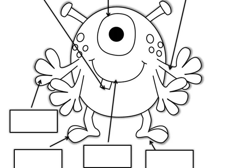 761x544 Impressive My Body Parts Coloring Pages With Details Learn