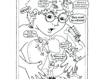440x330 Body Parts Coloring Page Body Systems Coloring Pages Human Body