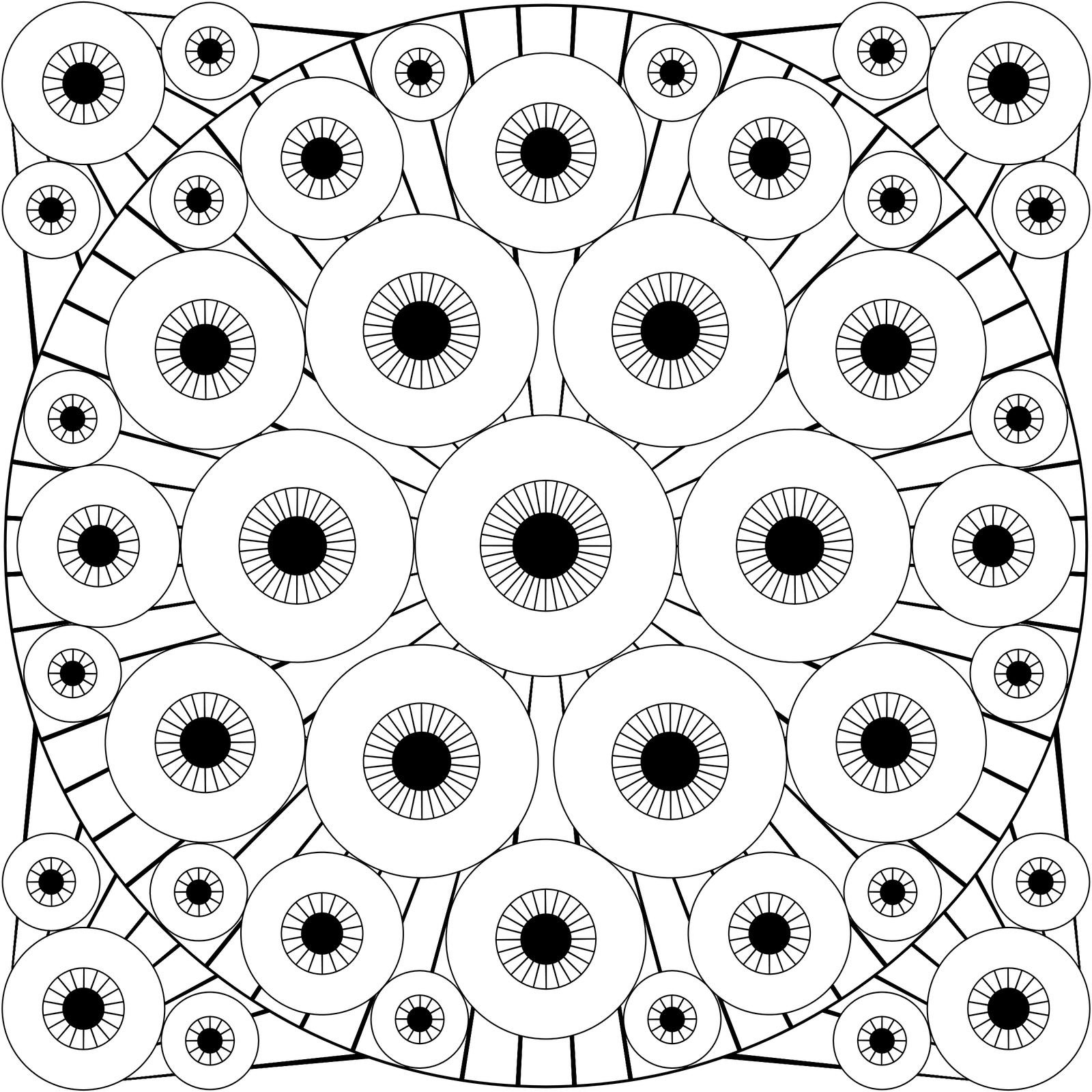 1600x1600 Top Human Eye Coloring Page 15326