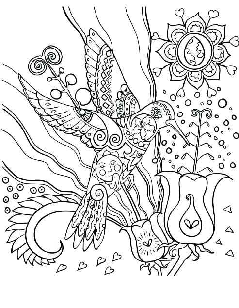 493x635 Coloring Pages Of Hummingbirds Hummingbird Coloring Pictures