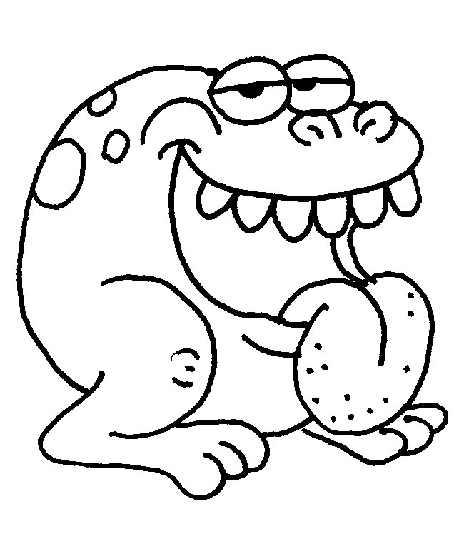 650x762 Silly Monster Coloring Pages Funny Coloring Pictures 36 Funny