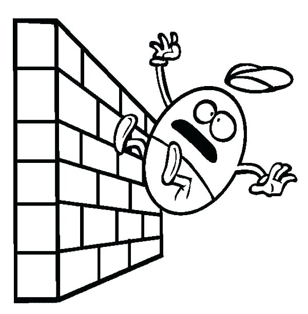 600x613 Humpty Dumpty Coloring Coloring Pages Coloring Page Falling