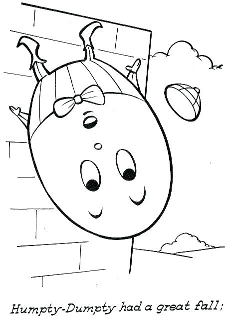 451x640 Humpty Dumpty Coloring Page Coloring N 3 4 N Nursery Rhyme