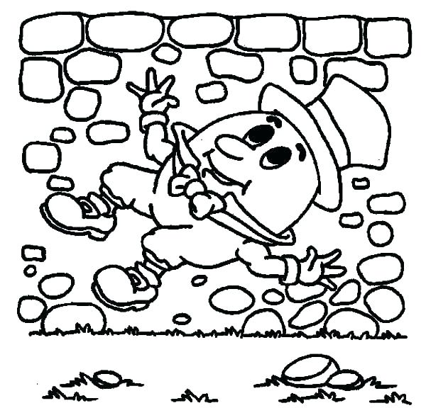600x576 Humpty Dumpty Coloring Pages Coloring Page Coloring Had A Great
