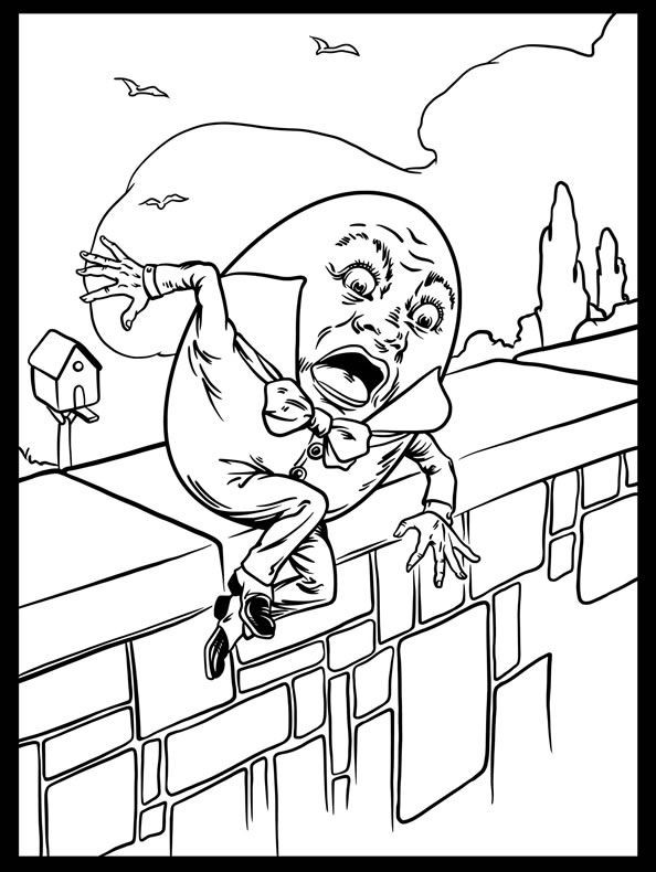 594x790 Humpty Dumpty Coloring Pages Free New 40 Best Humpty Dumpty Party