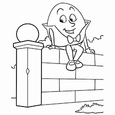 230x230 Printable Humpty Dumpty Coloring Pages Collection 10 Adorable