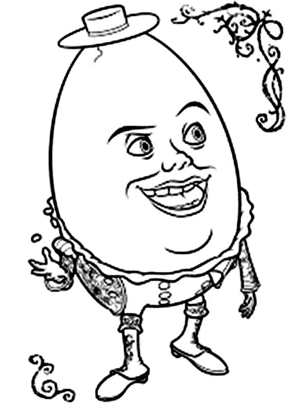 600x787 Puss In Boots Friend Humpty Dumpty Coloring Pages Batch Coloring