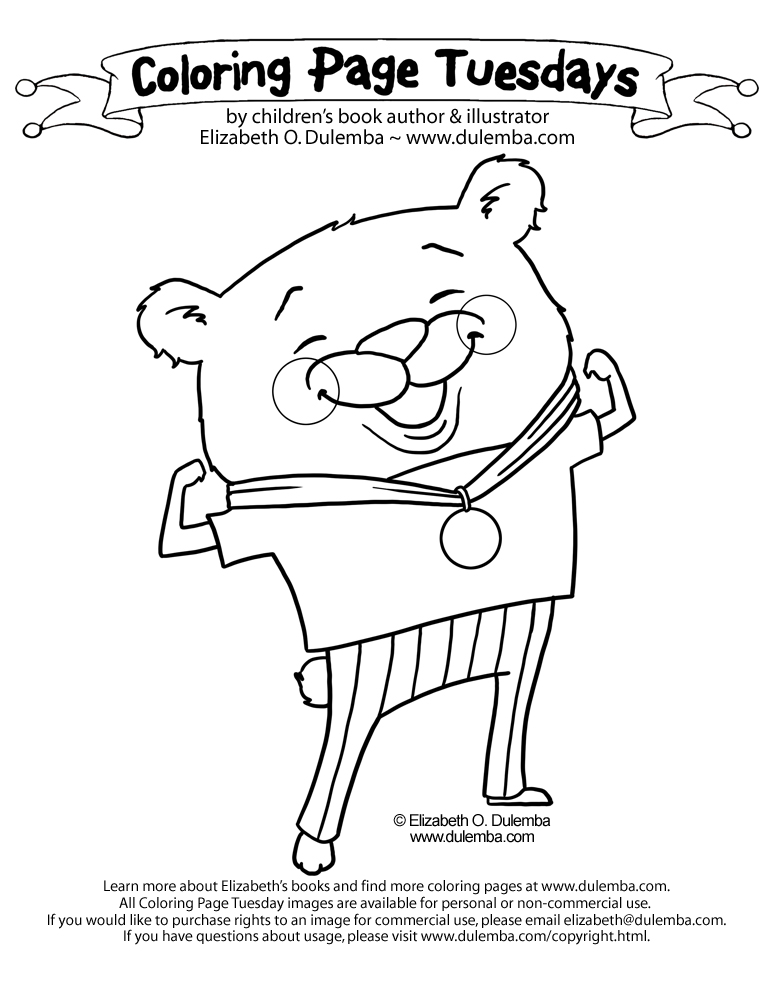 773x1000 Coloring Page Tuesday