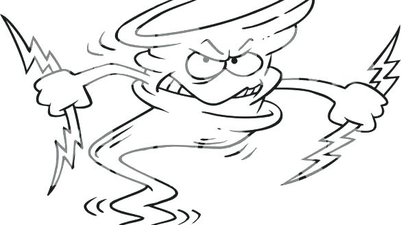 585x329 Tornado Coloring Pages Tornado Coloring Page Free Weather Coloring