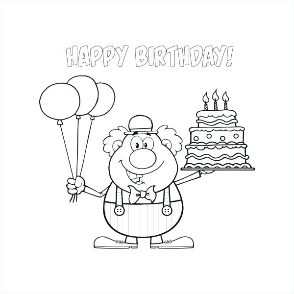 600x600 Happy Birthday Husband Coloring Page Coloring Pages Happy Birthday